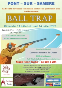 Pont sur Sambre Ball trap 2025