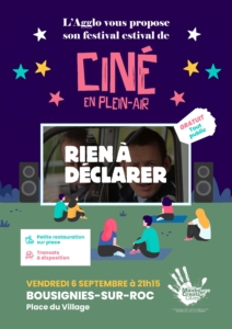 Ciné plein air - Bousignies sur Roc