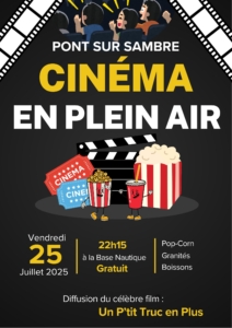 cinéma plein air pont sur sambre
