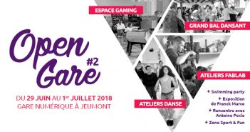 Open Gare #2, de nombreuses animations programmées à partir du 29 juin à Jeumont ! Open Gare 2