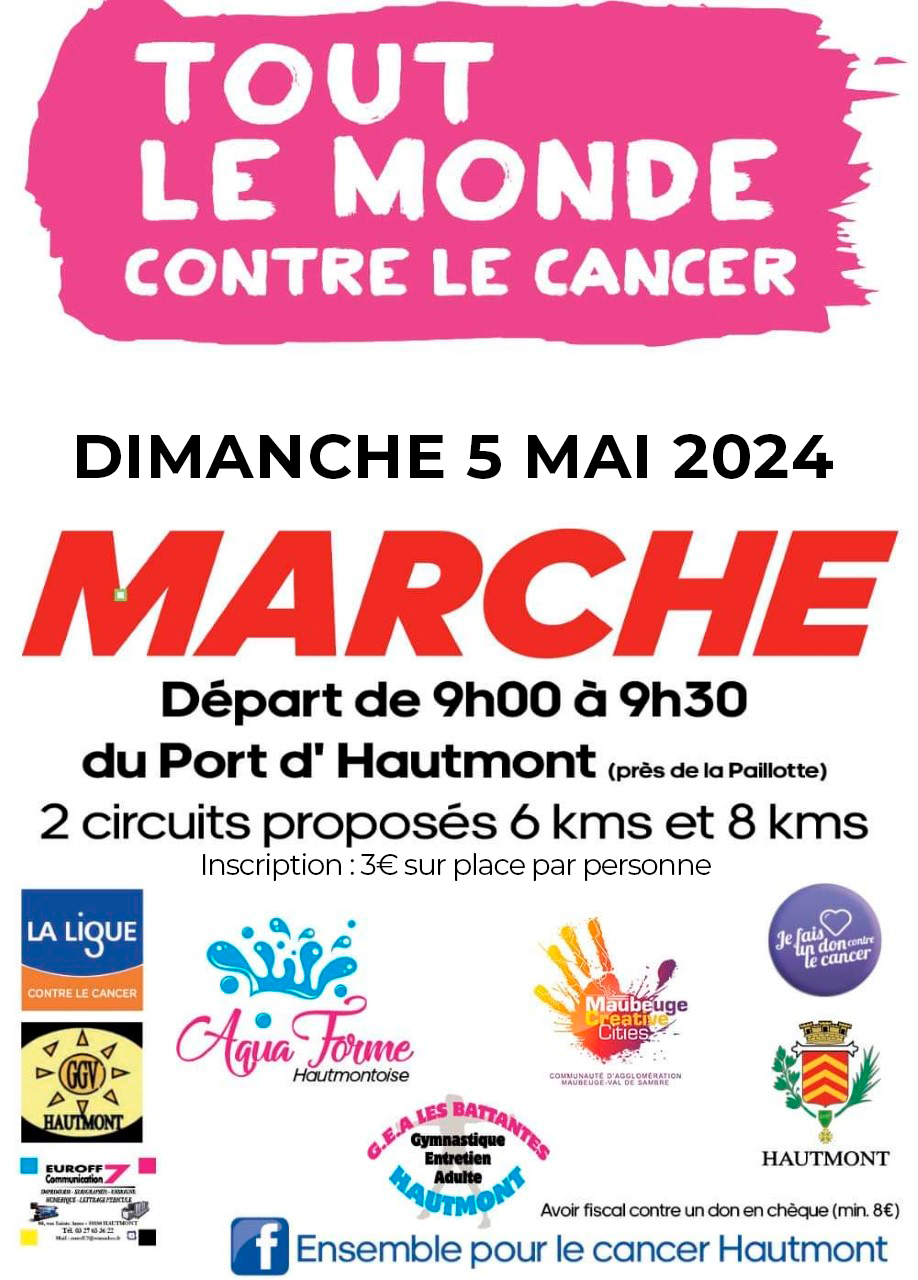 Marche contre le cancer // Hautmont