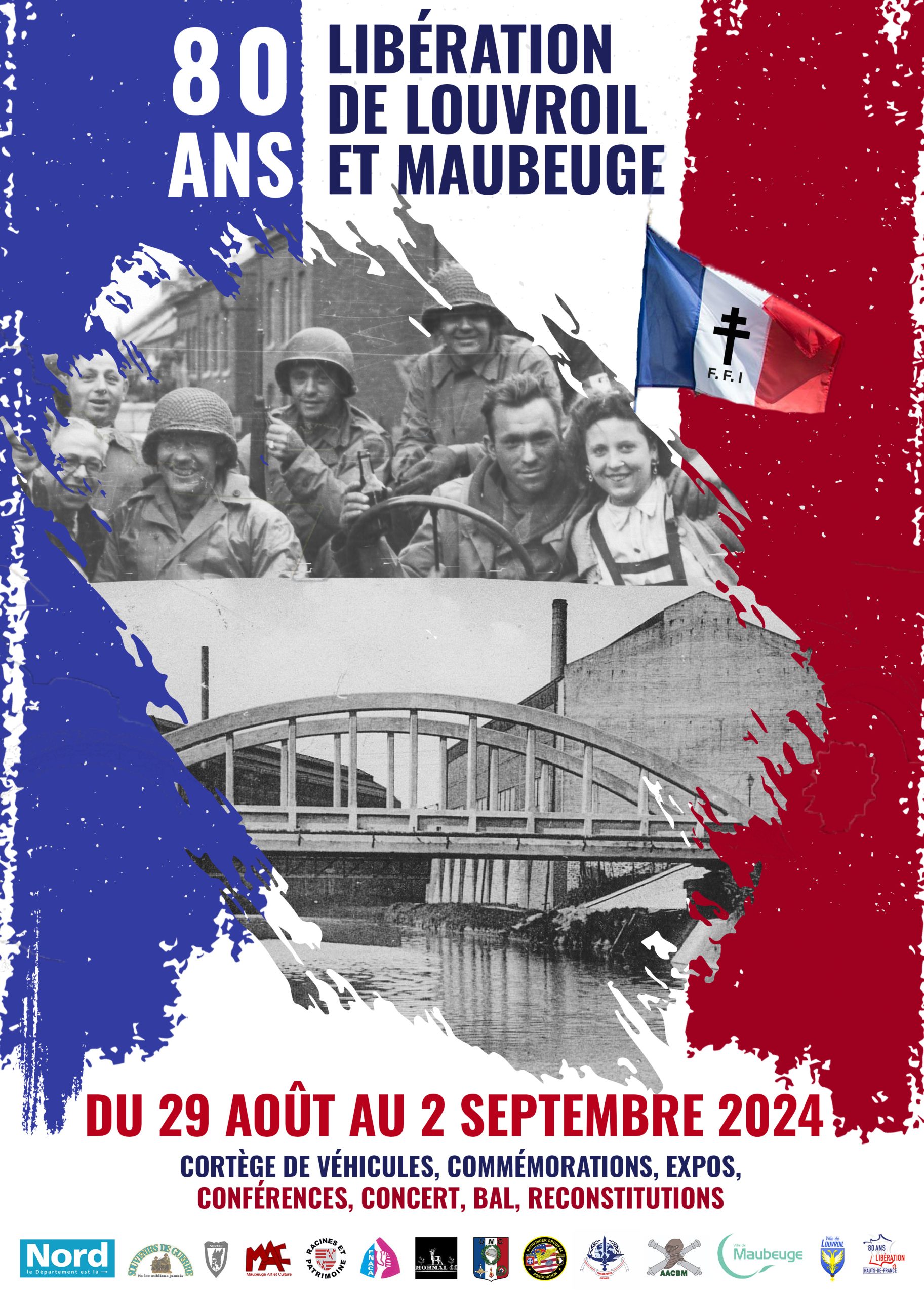 Commémoration de la libération de la ville de Louvroil et de Maubeuge