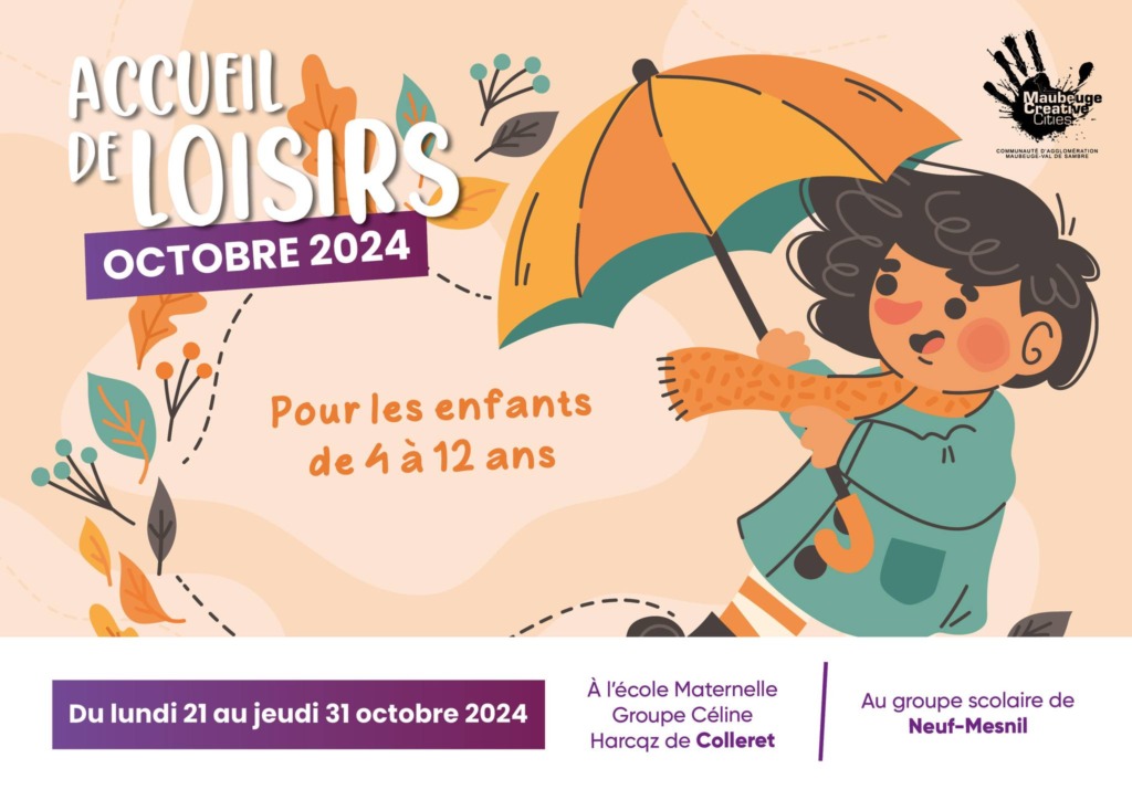 Ne manquez pas les permanences d'inscription pour les accueils de loisirs d'automne de l'Agglo !