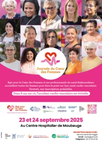 Affiche Journée du coeur des femmes