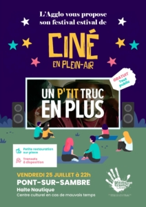 ciné en plain air pont sur sambre