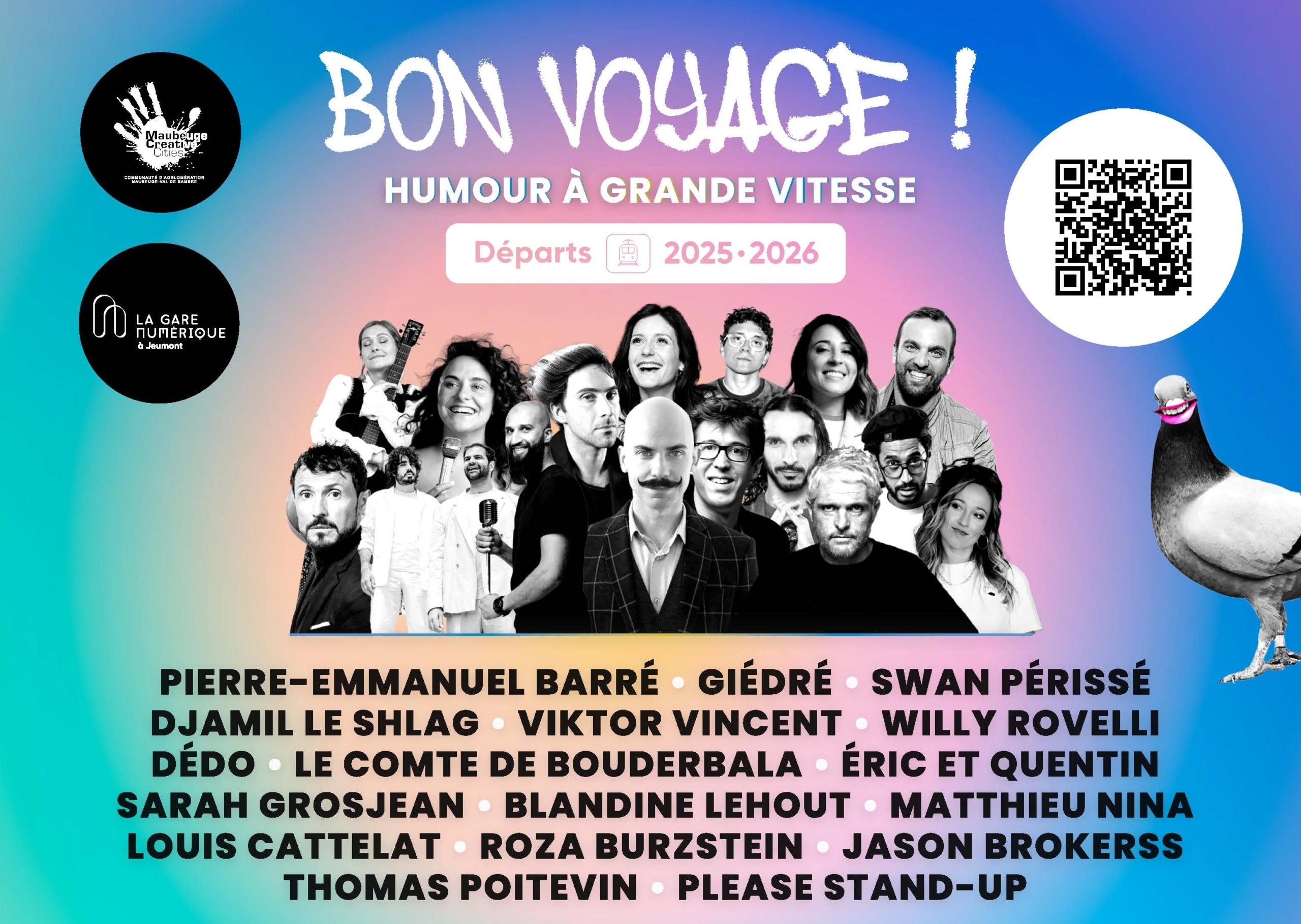 programmation saison culturelle 2025/2026 agglo maubeuge val de sambre