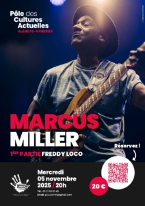 Programme saison culturelle PCA Marcus Miller