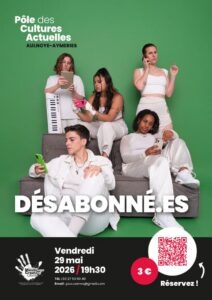 affiche Désabonné.es PCA