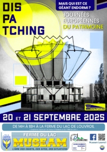 affiche Dispatching Usinor - Journées européennes du patrimoine