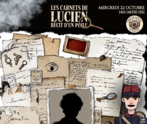 Affiche - Les carnets de Lucien - Feignies