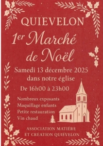 Affiche - Marché de Noël de Quiévelon