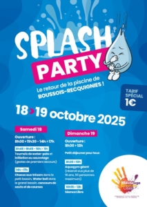 activités-Splash Party-Réouverture de la piscine de Boussois-Recquignies