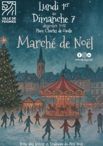affiche Marché de Noël Feignies
