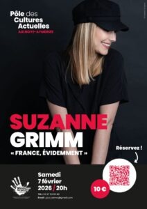 affiche Suzanne Grimm PCA