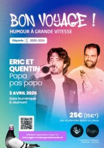 Affiche Eric et Quentin - Jeumont
