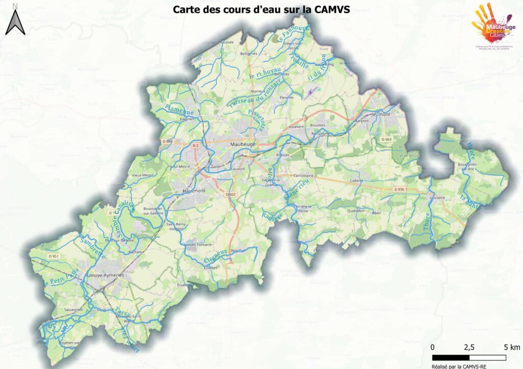 Cours d'eau CAMVS