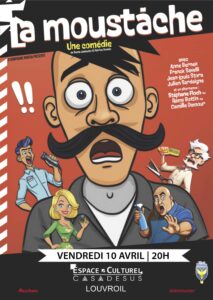 affiche la moustache