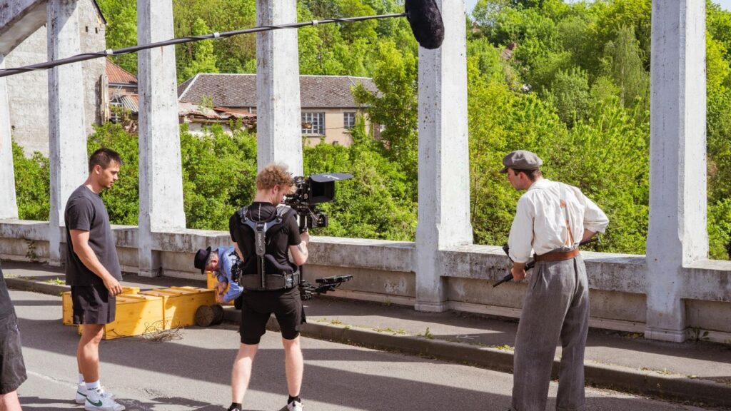 Libération, le chemin de la résistance - tournage (1)