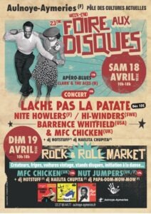 affiche Foire aux Disques et Roc’n’Roll Market