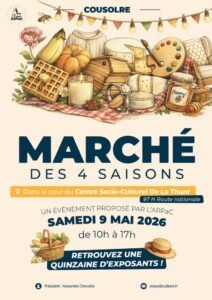 affiche Marché des 4 saisons