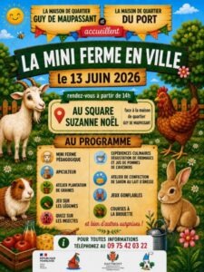 Affiche Mini ferme en ville - Hautmont