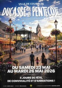 affiche Ducasse de la Pentecôte Cousolre