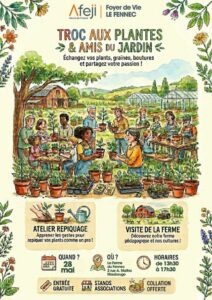 affiche Troc aux plantes