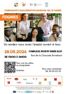 affiche rallye emploi - Feignies