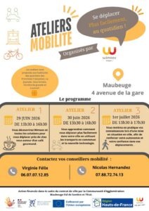 Affiche ateliers mobilité