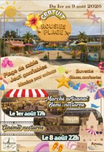 Affiche Rousies plage 