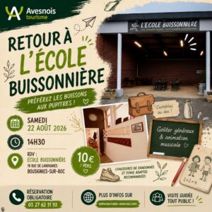 Retour à l’école buissonnière