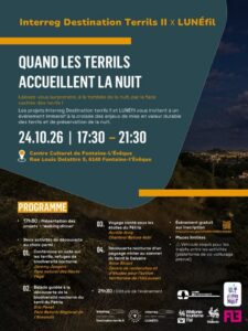 Affiche Quand les terrils accueillent la nuit