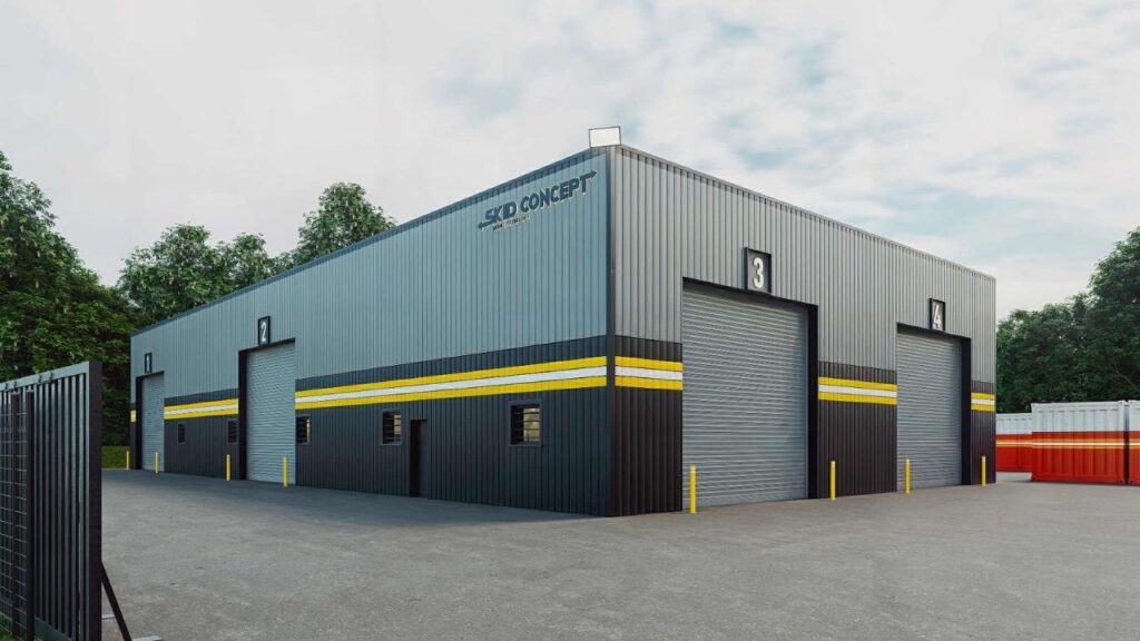prévisualisation Skid Concept Maubeuge zone d'activités de la Petite Savate
