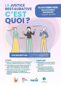 Affiche C'est quoi la justice restaurative