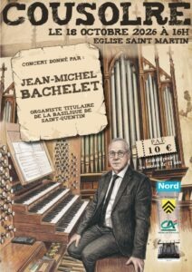 Affiche Concert d'orgue Cousolre