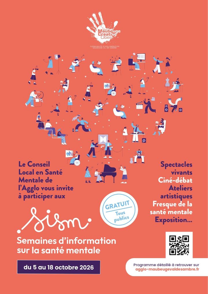 Affiche Semaines d’Information sur la Santé Mentale 2026