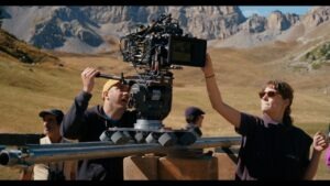 Tournage du film Soyons Fous en haute montagne dans les Hautes-Alpes