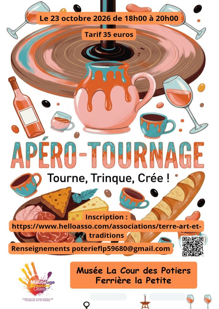 affiche Apéro Tournage 23 octobre 2026