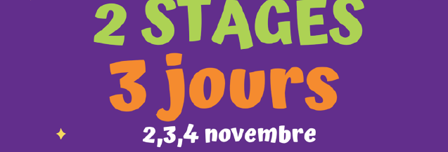 2 stages 3 jours