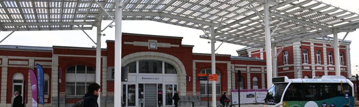 Inauguration du Pôle d’Échanges Multimodal d’Aulnoye-Aymeries - gare Aulnoye-Aymeries