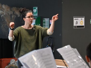 Marion Ladrette - cheffe d’orchestre de DEMOS Maubeuge-Val de Sambre