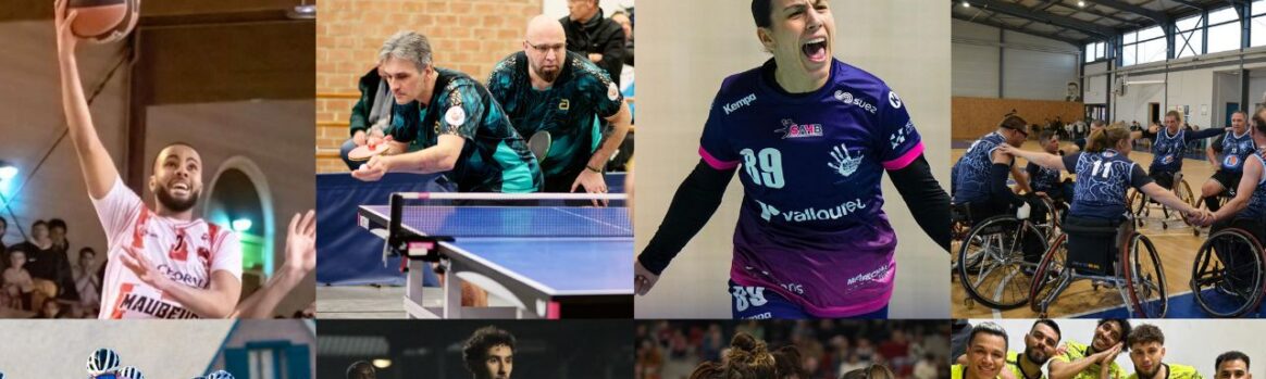 Sport - clubs de haut niveau : Sambre Avesnois Handball - AS Aulnoye Basket - Rousies Cœur de Sambre - Handisport Basket Aulnoye-Aymeries - USM Basket - Entente Feignies Aulnoye Football Club - Team Avesnois - PPC Jeumont {{brizy_dc_image_alt entityId=