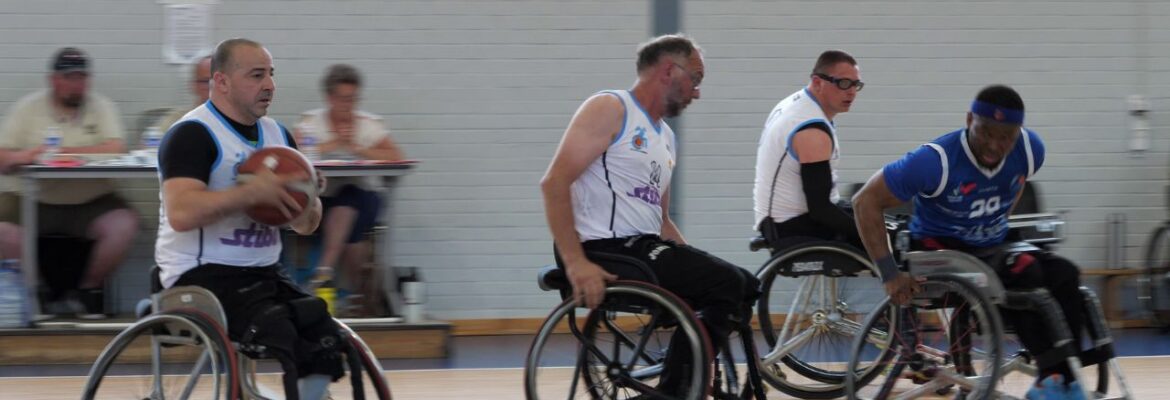 match Handisport Basket Aulnoye-Aymeries