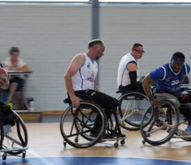 match Handisport Basket Aulnoye-Aymeries